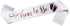 OLILLY Perfect White and Rose Gold Mom to Be Sash - Enjoy Your Baby Shower