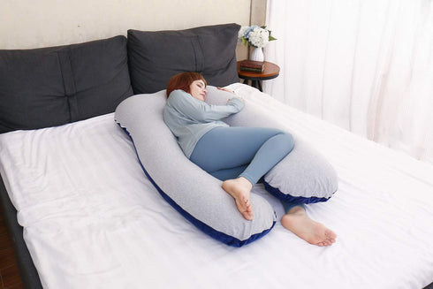 MOON PINE Pregnancy Pillow, U Shape Full Body Pillow for Maternity Support, Sleeping Pillow for Pregnant Women