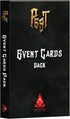 Pest: Event Cards Pack - Mini-Expansion, 12 Cards & 30 Tokens, Strategy Board Game Accessory, Premium Component Upgrade