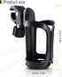Pack of 2 Pram Cup Holder,Universal Stroller Cup Holders,Adjustable Pushchair Bottle Organizer for Bikes, Trolleys,Walkers and Wheelchairs
