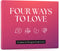 Cupid's Card Games Four Ways to Love - Romantic Couples Game for