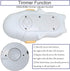 Silicone LED Papa Puppy Night Light - Touch Sensor Switching Night Lamp, Safe SIL+ABS, Sleep Timer for Kids