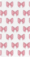 CZXW Pink Bows Crib Sheets Fitted 52" x 28" Natural Cotton Soft &