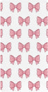 CZXW Pink Bows Crib Sheets Fitted 52" x 28" Natural Cotton Soft &
