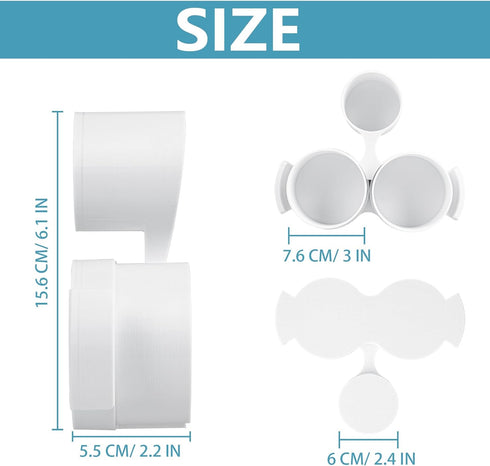 Generic S1 S2, Bottle & Hose Holder for Breast Pump (Older Models/Round Hole), Fit Organize and Simplify Your Pumping