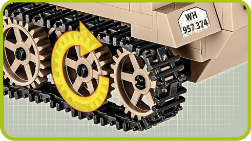 COBI Historical Collection SD. KFZ. 250/3 Vehicle Model