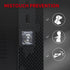 DaierTek 19mm PC Power Push Button Switch Cover Safety Guard Plastic Transparent Cap Protector for 3/4" Mounting Dia. -