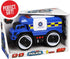 Liberty Imports Friction Powered Police Monster Truck Toy - Light & Sound Effects, Model Vehicle for Kids