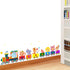 Cute Animal Train Wall Decals for Kids' Rooms - Perfect for Nurseries and Playrooms