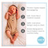 (0-6 2 Pack Simply Rubber Pacifiers - Shorter Nipple (Less Gagging) - Small Newborn Months) - Breastfed Babies