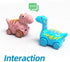 Interactive Musical Walking Dinosaur Toy - Rechargeable Sensory Music Development Toy for Kids Age 3 and Up