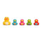 Munchkin Count & Quack Duckies Bath Toys for Toddlers and Babies, Watertight