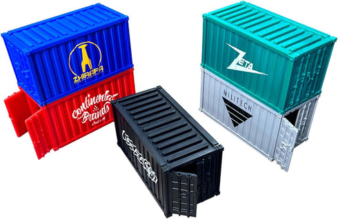 Monster Fight Club Cyberpunk Red Combat Zone Miniatures: Limited Edition Cargo Containers