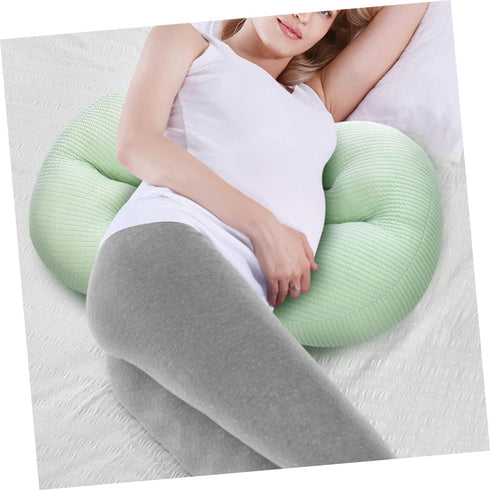 Mobestech Pregnancy Waist Support Pillow Multifunctional Lumbar Cushion for Pregnant Women Comfortable Shaped Abdominal