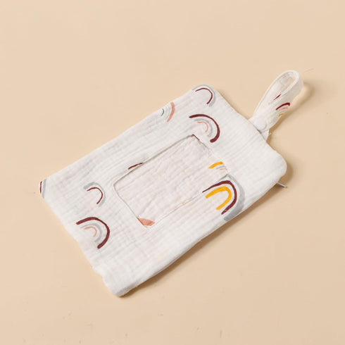 KMGDM Baby Wipe Holder Portable Wipe Dispenser Strollers Storage Bag Container Double Layer Travel Carry Case