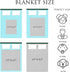 Monogrammed 60"x80" Personalized Baby Blankets for Girls, Customized Swaddle Blanket for Kids- Custom Soft Fleece Name