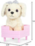Glitter Girls Zeke 6-inch Dog Plush, Golden Retriever Stuffed Animal, Poseable Legs, 14-inch Doll Accessories for Kids