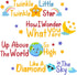 DEKOSH Baby Nursery Decor with Twinkle Twinkle Little Star Rhyme Wall Decal