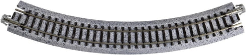 Kato 216mm (8 9/16") 45-Degree (4-Piece) USA Model Train Products Unitrack, Radius Curve Track