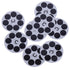 HAKIDZEL 8pcs Bath Temperature Stickers Water Temperature Gauge for Tub LCD Color Changing