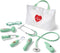 Phobby Kids Doctor Kit, 8 Pieces Toddlers Doctor Playset with Medical Storage