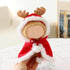 QIUTIMIY 17cm Doll Clothes - Premium Deer Cloak Outfit with Accessories