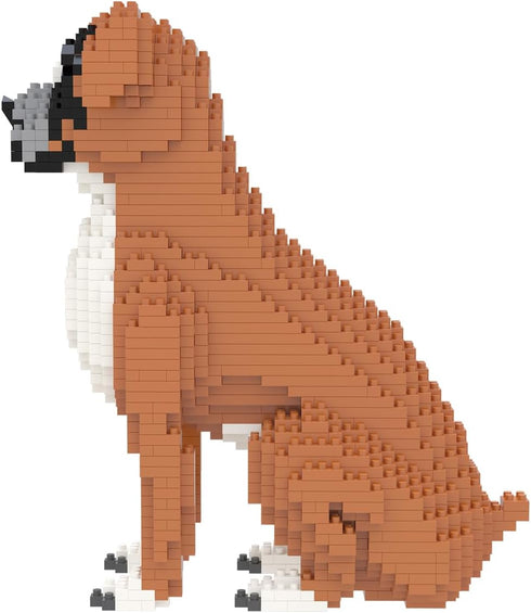1061 KLJM-02(Boxer) Larcele Micro Dog Building Blocks Mini Pet Building Toy Bricks, Pieces