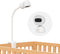 Simsky Baby Monitor Clip-on Mount, Plug & Play, Internal Cord Routing, Freely Adjust,