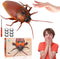 Induction Cockroach Toy for Kids, Smart Sensing Realistic Giant Cockroach Model, Automatic Moving Interactive Fake