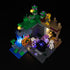 Kyglaring LED Lighting Kit for Lego Minecraft The Skeleton Dungeon 21189 Building Set (No Model Included)