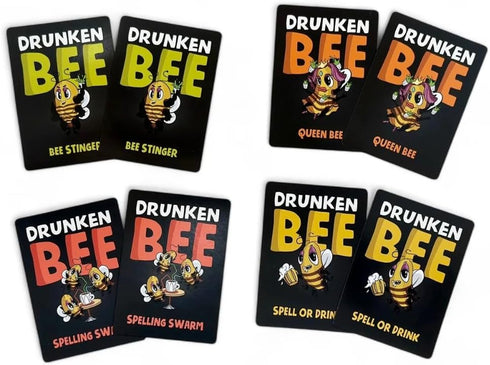 Hilarious Spelling Drinking Game for Adults - Funny Party Games for Game Night - Gifts for Women & Men - Party