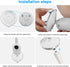 HOLACA Flexible Mount for nannio Baby Monitor - Crib Mount for Hero2 Hero3 Philips Avent SCD843/37, Twist Versatile Kit