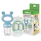 Haakaa Freeze-N-Feed Mini Combo – Baby Feeder – Silicone Nibble Tray – Breastmilk Popsicle Mold - Ideal for