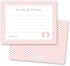 MyExpression.com 48 Count Pink Baby Feet Footprint Advice Cards