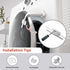 EUDEMON Baby Safety Washer/Dryer Door Stopper, Front Load Washer Door Prop for Kids, Safety Door Lock (White)