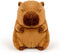 Capybara Plush 9 Inch Stuffed Animal, Cute Capybara Toy with Hamburger Backpack, Gift for Kids