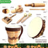Wooden Musical Instruments Set for Kids - 7 Types Percussion Set, Toddler Musical Toys for Rhythm Education
