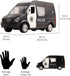 Police Truck Rescue Car 1:16 Scale Friction Power Vehicle with Lights and Sounds for Kids Pretend Play