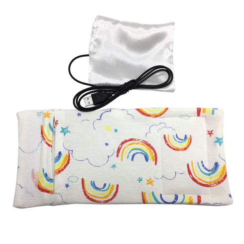 KSTZGTA Portable USB Milk Water Warmer Insulated Bag Freshness Preserved Baby Nursing Bottle