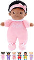 OUOZZZ 10" Black Baby Doll - 1 Year Old Girl Birthday Gifts