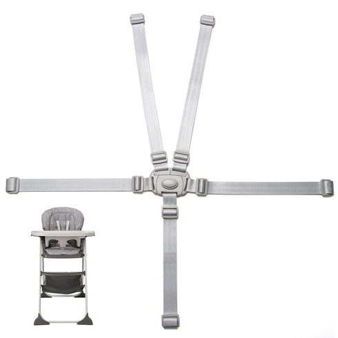 MAYMIIHOME 5 Point Baby Kid Children Safety Strap Belt, Adjustable Universal Replacement High