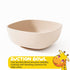 Baby Feeding Set by Muqee Peeko - Baby Feeding Essentials in Baby Apricot Color with Suction Plates for Toddlers,