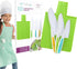 TOVLA JR. Toddler Kitchen Knife and Cutting Board Set, Safe Tools for Ages 3+, Montessori