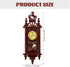 Miniature Dollhouse Wall Clock - Perfect for Photography & Decor
