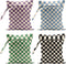 VBCVBGFH 4 Pack Cute Wet Bag Waterproof Washable Reusable Wet Dry Bag for