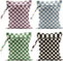 VBCVBGFH 4 Pack Cute Wet Bag Waterproof Washable Reusable Wet Dry Bag for