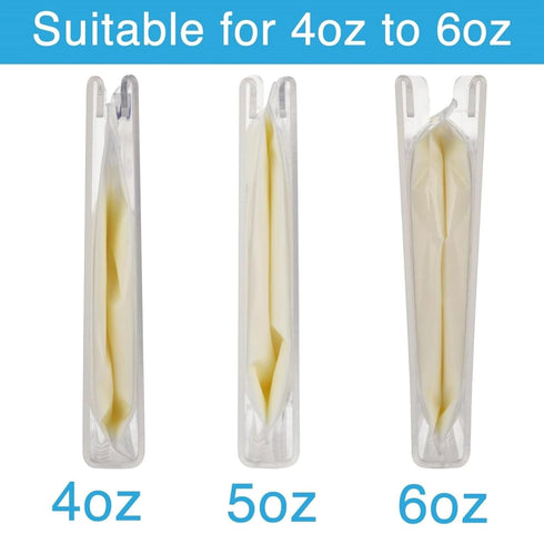 Organizer,4 5 6 oz Flat Breast Milk Freezer Storage Flat Breast Milk Storage Breastmilk Freezer Organizer