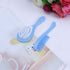 SUPVOX Baby Massage Comb Hair Brush and Comb Set, Hairbrush with Bristles for Newborn Infant Hair