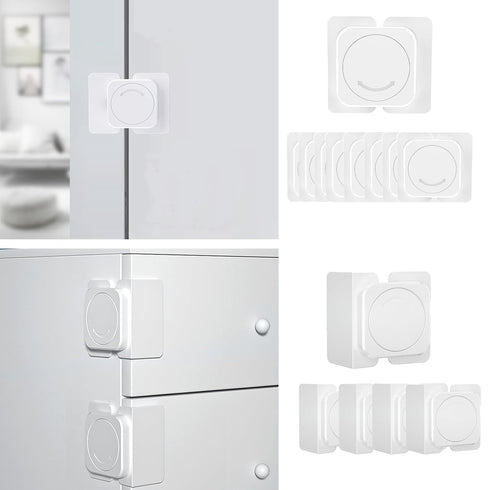Cabinet Locks(12-Pack) for Babies, Kids and Toddlers Proofing Cabinet Child, safety Locks