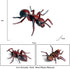 Realistic Red Ant Figurines, Insect Toy for Science Projects, Early Educational Birthday Toys for Kids 3-5